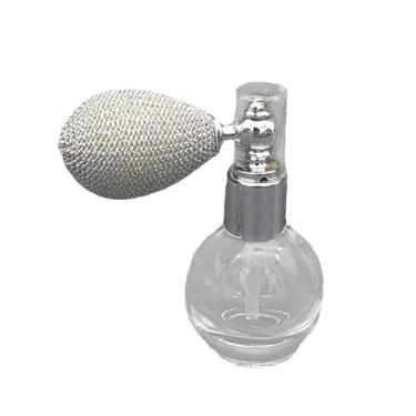 Imagem de KiBcsLic Atomizador de perfume spray 12ml vazio bico antientupimento viagem amigável pequeno salão de beleza difusor de óleo essencial silicone e vidro, Cinza