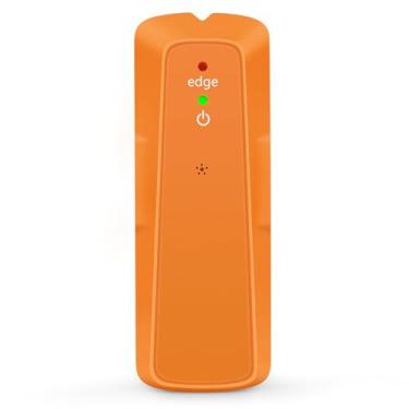 Imagem de Localizador de pinos, localizador de pinos de parede, scanner de parede, indicador de LED, conveniente para detecção de fios e tubos CA no centro dos pinos (laranja)