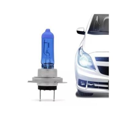 Imagem de Par Lâmpada Super Branca H7 8500k 12v 55w Efeito Xenon Envio Já - Shoc
