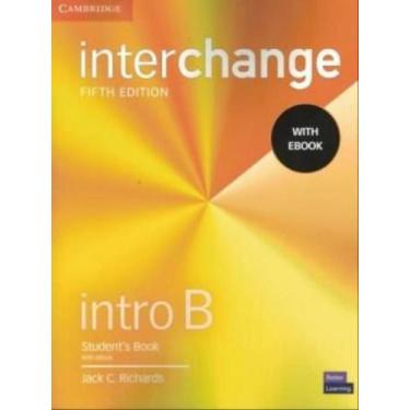 Imagem de Interchange intro b - students book with ebook - fifth edition