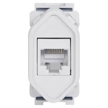 Imagem de Módulo Tomada Rj45 Branco - Rvb-1200-5 - Ravenna