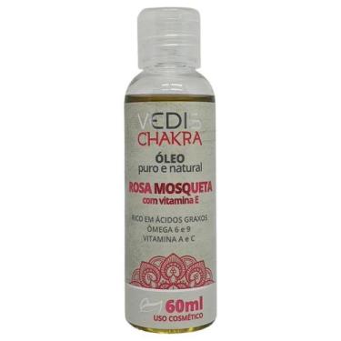 Imagem de Óleo de Rosa Mosqueta Chakra Vitamina E 60ml Vedis