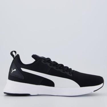 Imagem de Tenis Puma Flyer Runner Mesh BDP Preto e Branco, 39
