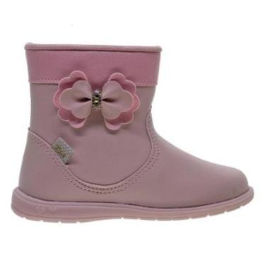 Imagem de Bota Cano Curto Infantil Menina Kidy 15402144005 Rosa-Feminino