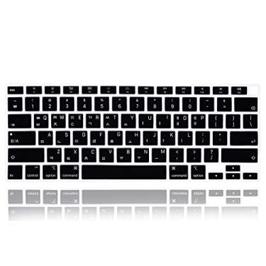 Imagem de Korean Language Silicone Keyboard Cover Skin for MacBook Air 13 inch 2020 Release Model A2179 A2337 M1 Chip,for MacBook Air 13 inch Accessories,for MacBook 13" Air Gel Protective Skin US Version