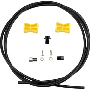 Imagem de SHIMANO BH90-JK-SSR Kit de mangueira de freio de disco preto, Dura-Ace R9170, 1700 mm