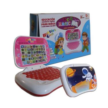 Imagem de Mini computador interativo de brinquedo educacional para crianças em i