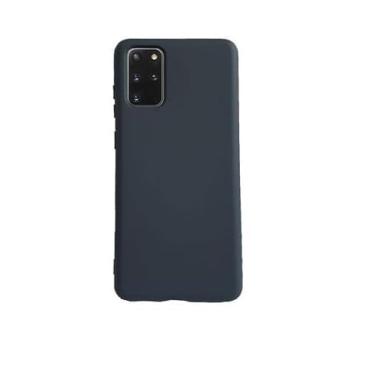 Imagem de Capa Capinha Slim Luxo Aveludada Premium Para Samsung Galaxy S20-6.2 (PRETO)