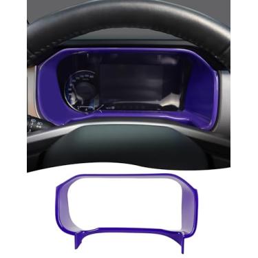 Imagem de Hoolcar Para Ford Bronco 2021-2025 Console Central Painel Painel Guarnição Moldura Acessórios Interiores, Roxo
