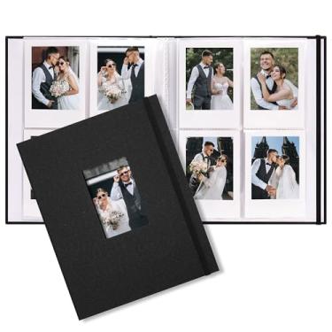 Imagem de Vienrose Mini Álbum de Fotos Polaroid Livro 208 Fotos de Bolso 2X3 Polegadas para Fujifilm Instax Mini 7S 8 9 11 25 26 40 50S 90 Evo Z2300 Câmera Instantânea, Polaroid Snap Black 1 Pacote