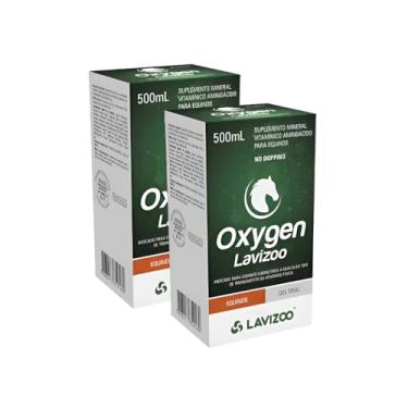 Imagem de 2 Oxygen Lavizoo 500ml Suplemento Para Equinos Cavalos Kit