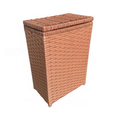 Imagem de Roupeiro Vertical Organizar Roupa Suja Brinquedos(Indiano/Café)