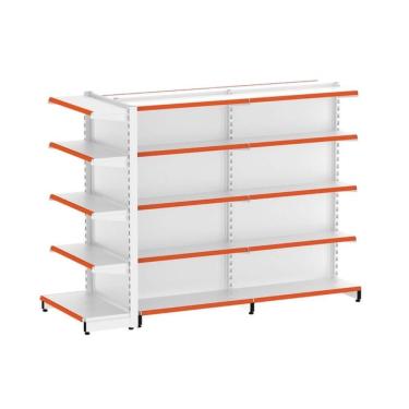 Imagem de Gôndola Central Prateleira 1 Inicial e 1 Continuação e 1 Ponta