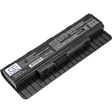 Imagem de MAUSOCELA Bateria de substituição de 4800 mAh, compatível com G551, G551J, G551JB, G551JK, G551JM, G551JW, G551JX, G58, G58JB, G58JM, G58JM4710, G58JW4200, G58JX, G771,Série G771J,G771JK,G771JM