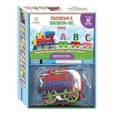 Imagem de Escreva e Divirta-se: Abc - BLU EDITORA, Sortido