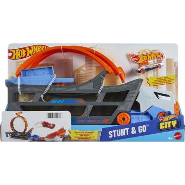 Imagem de Pista - Hot Wheels - City Caminhao Transportador de Acrobacias MATTEL