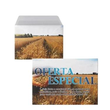 Imagem de Envelope Colado para Igrejas  100 Unidades - no-brand