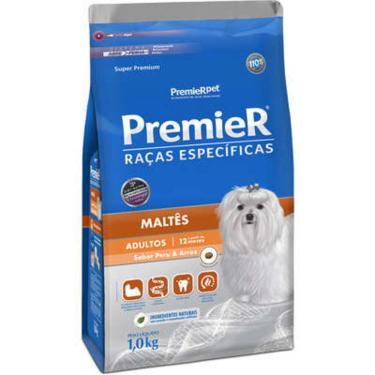 Imagem de Ração para Raças Específicas Cães Adultos Maltês Peru Premier 1Kg