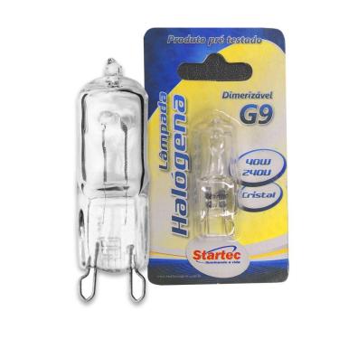 Imagem de Lâmpada G9 Halógena 60w Bipino 2700k Luz Quente 220v