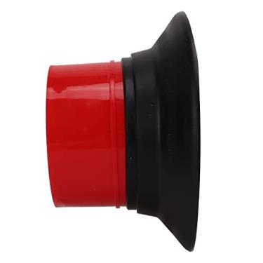 Imagem de SPYMINNPOO Kit de Reforço de Tambor de Borracha ABS Bass Drum Com Adesivo Protetor para Tocadores de Bateria Tamanho: Aprox. 10,5 Cm (Vermelho)