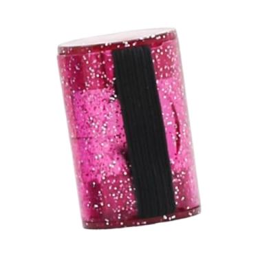 Imagem de Esquirla Chocalho de dedo para guitarra, chocalho de, de areia compacto para os dedos, musical para violão, para adultos e crianças, Vermelho