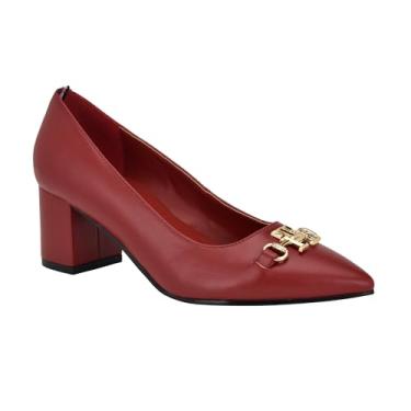 Imagem de Tommy Hilfiger Sapato feminino Nanya, Vermelho escuro 600, 34