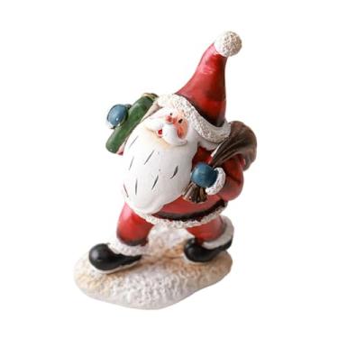 Imagem de Esquirla Estatueta de Natal para Mesa de Escritório, Enfeite de Mesa para as Festas de Fim de Ano, Decoração de Natal, Ornamento, Presente de Ano, Style K