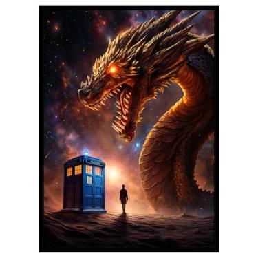 Imagem de MTG Magic The Gathering (O Senhor do Tempo) - Capas de arte de cartas TCG foscas de 100 quilates (Ai Armor)