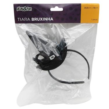 Imagem de Tiara Chapéu de Bruxa Halloween Play&Fun