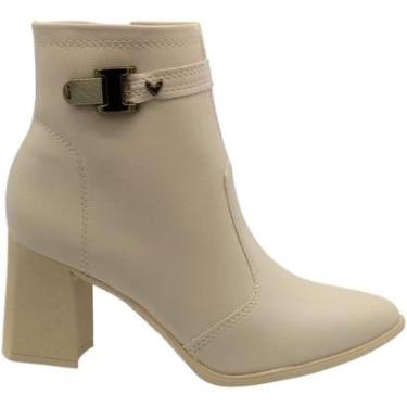 Imagem de Bota Cano Curto Mississipi Berteli Aplique Dourados Feminina-Feminino