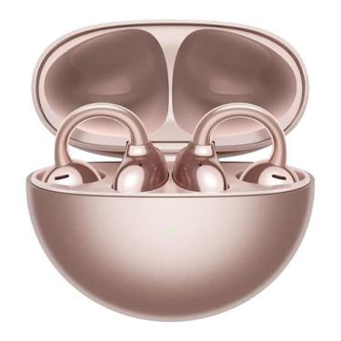 Imagem de Fone de Ouvido Sem Fio, HUAWEI FreeClip, C-bridge Design, Tecnologia Open-Ear, Reconhecimento Automático de Posição Esquerdo-Direito, Rosé Gold