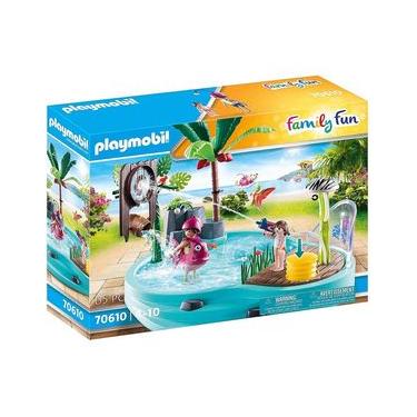 Imagem de Playmobil - Piscina Pequena Esguicho Água - Family Fun - 70610