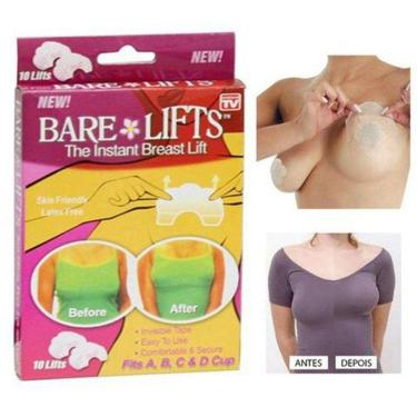 Imagem de Adesivo Para Seios Bare Lifts 5 Pares