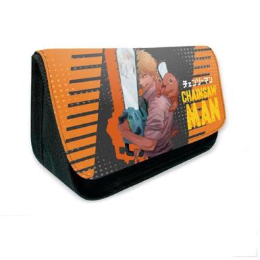 Imagem de Bolsa de lápis Anime Pencil Box B Poliéster Impermeável 21x7,5x14cm - 