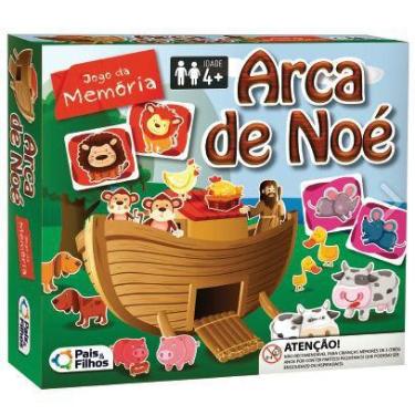 Imagem de Jogo Da Memoria Arca De Noé Com Bichinho Infantil - PaiseFilhos