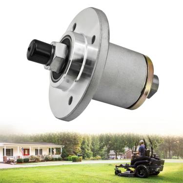 Imagem de ShenBrala 437-0004-00 Eixo de convés de cortador de grama novo para Spartan RT RZ SRT Pro HD XD 72 polegadas, Qtde 1