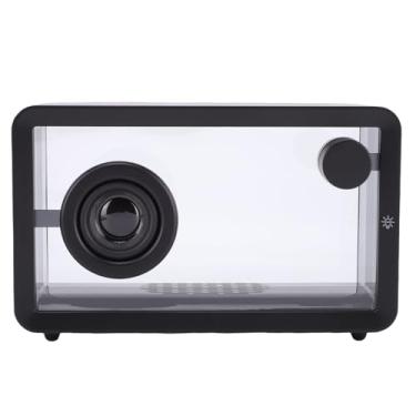Imagem de Zyyini Alto-falante Bluetooth Transparente Com Luzes RGB, Alto-falante Sem Fio Portátil de 8 W Embutido Bluetooth 5.1 12H Playtime Compacto para Festas Em Casa Ao Ar Livre