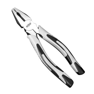 Imagem de Alicate Elétrico Multifuncional Doméstico Diagonal Pontiagudo de Fio com Cabo Antiderrapante Funções Despoliamento Crimp