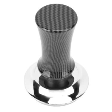 Imagem de Cryfokt Prensa Elástica de Aço Inoxidável para café, Calcadeira Manual de 53mm para Casa, Restaurantes (Linha Inferior)