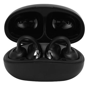Imagem de KIMISS Fones de Ouvido Sem Fio Com 5.3, Tecnologia de Condução óssea à Prova d'água, Redução Inteligente de Ruído, Design Ergonômico para Esportes, Bateria de Longa Duração (Preto)