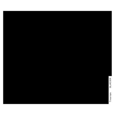 Imagem de Mouse Pad Gamer de Vidro SPEED GLACIER Profissional 49x42 Premium Branco Preto Hexágono Titorion (Preto)