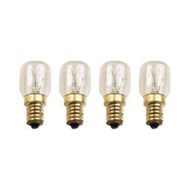 Imagem de Lâmpada De Sal E14 25W Globo 4PCS 240V Lâmpadas Incandescentes Vintage