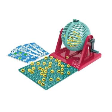 Imagem de Bingo 12 Cartelas Com Globo Giratório