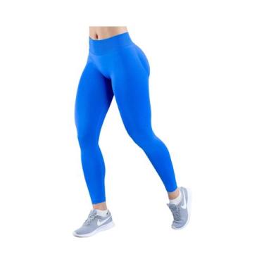 Imagem de Leggings Esportivas Sem Costura De Cintura Alta Para Mulheres Com Pain