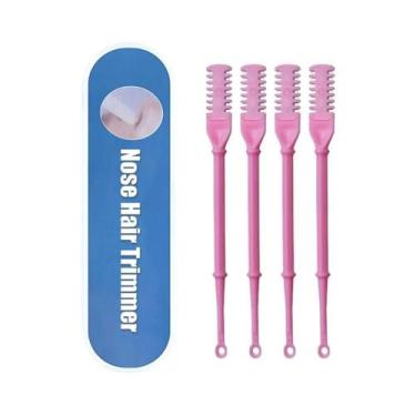 Imagem de Kit De Aparador De Pelos Do Nariz Manual De Dupla Cabeça Para Homens E