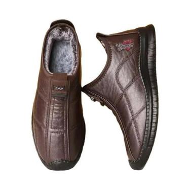 Imagem de Botas De Caminhada Masculinas De Inverno Grossas, Quentes, Impermeávei