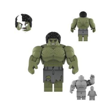 Imagem de Brinquedo De Blocos De Montar Hulk Hero, Figura De Ação Clássica, Queb