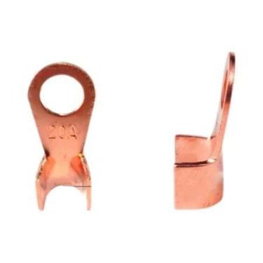 Imagem de Conector Terminal De Fio De Cobre Vermelho Sem Isolamento OT 5A-250A T