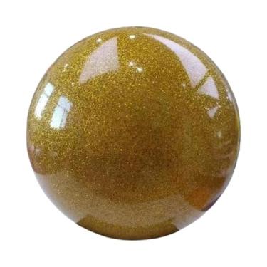 Imagem de YIJU Bola de Ginástica Rítmica Profissional de 18 cm (7,09 polegadas) para Treinamento e Exercícios na Academia, Ouro
