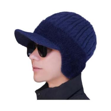 Imagem de Gorro De Inverno Unissex À Prova De Vento Com Forro Térmico E Proteção